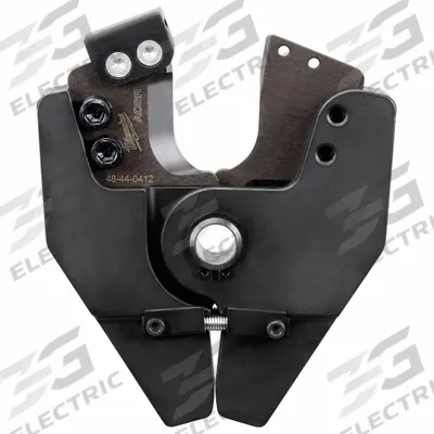 MILWAUKEE Cutting Jaw: For 3/8 in Ground Rod/3/8 in Non-EHS Guy Wire/3/8 - Milwaukee Replacement Jaws & Blades