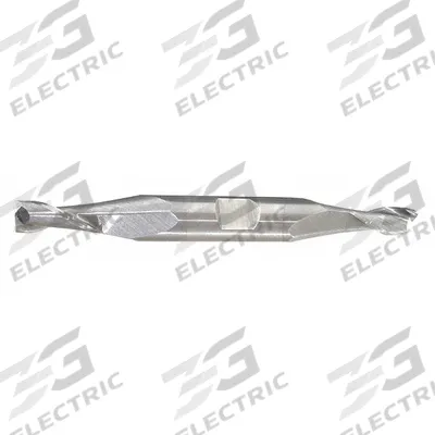 APPROVED VENDOR Square End Mill: Carbide, TiCN Coated, Double End, 2 Flute, 1/4" Mill Dia - Double-End Carbide Square End Mills