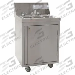 EAGLE GROUP Portable Hand Sink: Water Heater Included, Dual Manual Handle, 2.2 gpm Flow Rate (MPN PHS-S3-H). Key specifications — Brand: EAGLE GROUP.