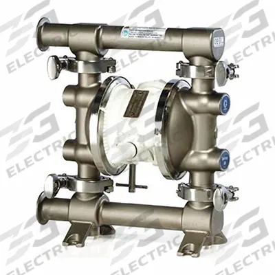 GRACO Food Grade AODD Pump: Stainless Steel, 1 in, Tri-Clamp, 16 gpm - FDA-Compliant AODD Pumps