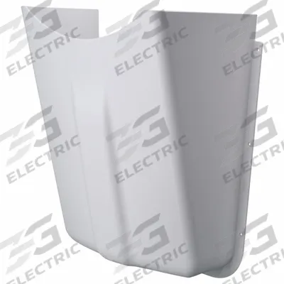 ZURN Lavatory Enclosure: Plastic, White - Trap & Pipe Coverings