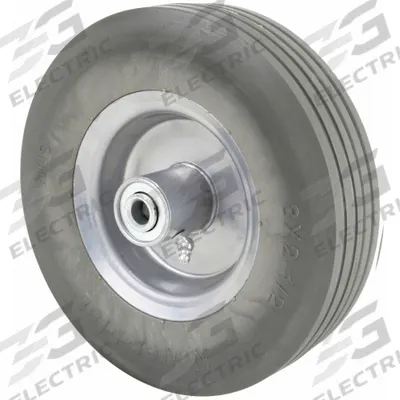 APPROVED VENDOR Flat-Free Wheel: 8 in Wheel Dia., 2 in Wheel Wd, Polyurethane - Flat-Free Polyurethane Foam Wheels