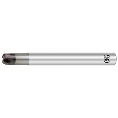 OSG Corner Radius End Mill: Carbide, WXS Coated, 4 Flute, 10 mm Mill Dia, 4.5 mm LOC, 2 mm Rad (MPN 457010011)