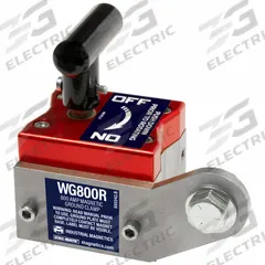 MAG-MATE Magnetic Welding Ground: 800 A, 1/0 AWG, 450 lb Max Pull, Steel (MPN WG800R). Key specifications — Manufacturer Part Number: WG800R; Brand: MAG-MATE.