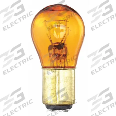 APPROVED VENDOR Incandescent Bulb: Incandescent, Double Contact Index (BAY15d), (S) Sign - BAY15d Double-Contact Indexed Bayonet Base Lamps
