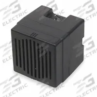 WOLO Electric Horn: 12-60V DC, High Tone, Electric, Black, Unfinished, 114 dB Sound Level - Max (MPN EE100). Key specifications — Type: High Tone; Brand: WOLO; Compatible Vehicle Type: Passenger Vehicles; Finish: Unfinished; Color: Black.