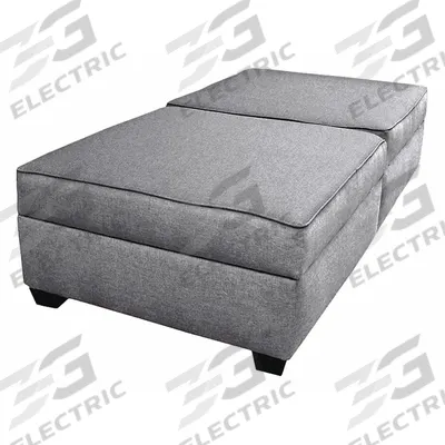 DUOBED Twin Bed/Bench: Gray, 72 in Overall Wd, 36 in Overall Dp, 36 in Overall Ht - Modular Multifunctional Furniture