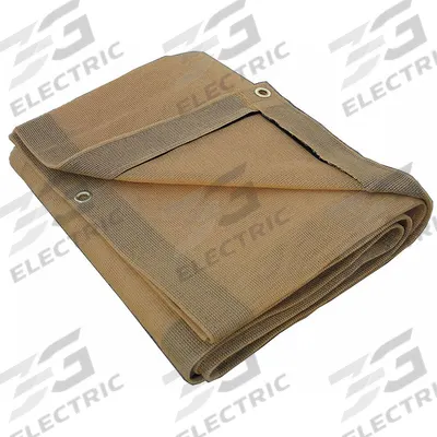 APPROVED VENDOR Tarp: 20 ft Lg, 20 ft Wd, Std Duty, 10 mil, Polyethylene, Tan - Mesh Tarps