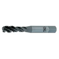 OSG Spiral Flute Tap: 7/16"-14 UNC, H11 / 2B, 3 Flute, Modified Bottoming Chamfer (MPN 2943300)