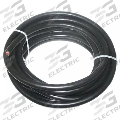 WESTWARD Battery Cable: 4 ga, 300 in Cable Lg, Black - Cut to Length Jumper Cables