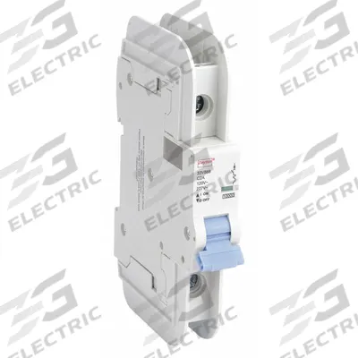 Dayton Miniature Circuit Breaker: 2 A Amps, 48V DC, 10kA at 277V AC, Lug, NDB2T-63 C2/1 L - C-Curve, 1-Pole UL489 DIN Rail-Mount Miniature Circuit Breakers