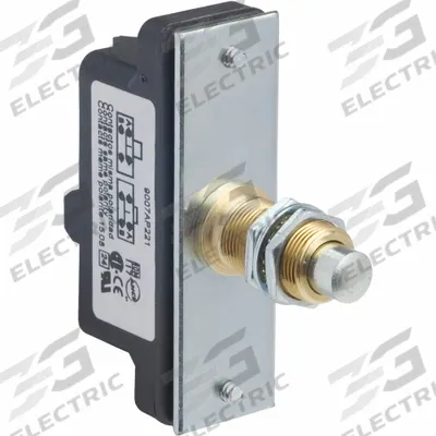TELEMECANIQUE SENSORS Snap Action Switch: Plunger Actuator, 1NO/1NC - Plunger Snap-Action Switches