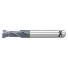 OSG Square End Mill: Carbide, WXL Coated, 2 Flute, 7/32" Mill Dia, 7/16" LOC, 2" OAL (MPN 36200008)