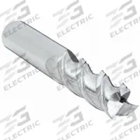 APPROVED VENDOR Square End Mill: Carbide, 3 Flute, 3/8" Mill Dia, 1-3/8" LOC, 3" OAL (MPN 273-371375)