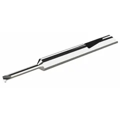 MICRO 100 Grooving Tool: 0.1875 in Shank Dia., Right Hand, 1.500 in Overall Lg (MPN QMRR-030-250-100X)