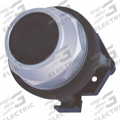 EATON Flush Push Button: Black, 30 mm Mounting Size, Non-Metallic - Flush-Mount & Recessed Push-Button Operators