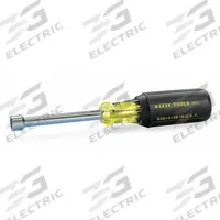KLEIN TOOLS Hollow Round Shank Nut Driver: Straight, SAE, Without Magnetized Tip, Std, 3 in Shank Lg (MPN 630-5/16). Key specifications — attr1214485: Round; attr1214505: KLEIN TOOLS.