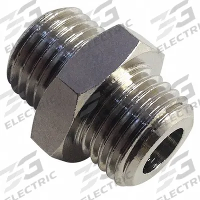 LEGRIS Metal Pipe Straight: Straight, 5 mm x 1/8 in - Threaded Medium-Pressure Pipe Fittings
