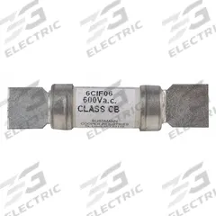 BUSSMANN Fuse: Time Delay, 6 A, 600 V AC (MPN 6CIF06). Key specifications — Series: CIF0; Brand: BUSSMANN.