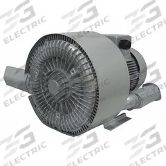 FUJI ELECTRIC Regenerative Blower: 11.5 hp, 244.3 in wc Max Op Pressure, 185 in wc Max Vacuum (MPN 2VFB60-11.5-7W). Key specifications — attr49842: Three; attr49816: FUJI ELECTRIC; attr49813: 2VFB60-11.5-7W; attr49822: 31.3/16.9 A; attr49827: Female; attr49830: NPT; attr49833: NPT; attr49845: 230/460V AC.