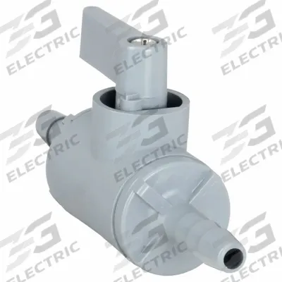 APPROVED VENDOR Manual Two-Way Ball Valve: 1/4 in, PVC, Straight, Barb x Barb - PVC Ball Valves