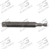 WESTWARD Impact Socket Adapter: 1/4 in Input Drive Size, Unfinished, 3/8 in Output Drive Size (MPN 4PRJ2). Key specifications — attr1204900: Square; attr1204904: Locking Included; attr1204910: WESTWARD; attr1204913: Unfinished.