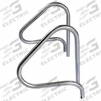 SPECTRUM Grab Rail: 30 in Setback, Dia 1.5 in, 0.083 in Thick, Fixed Legs, 38 in Ht, 30 in Wd, Cisco (MPN 35124-30-.083). Key specifications — attr997232: SPECTRUM; attr997219: Silver; attr997224: Stainless Steel; attr997229: Grab Rail; attr1011527: ADA Compliant; attr1011531: Electropolished; attr1011535: Fixed Legs; attr1011536: 316L.