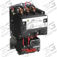 SQUARE D NEMA Magnetic Motor Starter: Non-Reversing, 3 Poles, NEMA Size 2, 45 A, 480V AC Coil (MPN 8536SDO1V06H30). Key specifications — Brand: SQUARE D; Coil Voltage: 480V AC; Phase: Three; Operator: None; Terminal Connection Type: Screw Clamp Terminals; Includes Pilot Light: No; Operator Controls: None; Auxiliary Contacts Included: No Auxiliary Contacts Included.
