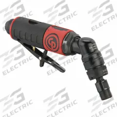 CHICAGO PNEUMATIC Die Grinder: 120° Angle Tool, 0.34 hp Horsepower, 23,000 RPM Max. Speed, Tool Only (MPN CP7408). Key specifications — attr1320532: 120° Angle; attr1320525: Tool Only; attr1320526: CHICAGO PNEUMATIC.