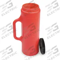 APPROVED VENDOR Incendiary Flare Storage Case (MPN 95-07-003). Key specifications — Brand: APPROVED VENDOR; Product Type: Incendiary Flare Storage Case; Color: Red; Material: Polypropylene.