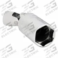 PROTO Flex Spark Plug Socket: 3/8 in Drive Size, 13/16 in Socket Size, 6-Point, Std, Chrome (MPN J5026-50A). Key specifications — attr1204270: Chrome; attr1204275: PROTO; attr1204284: Standard; attr1204287: Not Tether Capable.