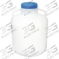 APPROVED VENDOR Carboy: 1 L Capacity - mL, Autoclavable, Screw On Cap, White, 339.72 mm Overall Ht (MPN 49H020). Key specifications — Body Color: White; Brand: APPROVED VENDOR; Closure Type: Screw On Cap; Includes Closure: Yes.