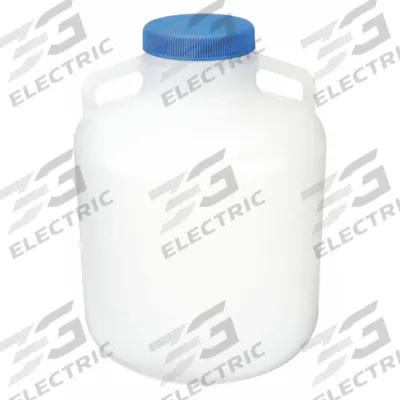 APPROVED VENDOR Carboy: 1 L Capacity - mL, Autoclavable, Screw On Cap, White - Round Carboys