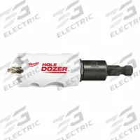 MILWAUKEE Hole Saw: 1 1/4 in Saw Dia., 8 Teeth per Inch, 1 5/8 in Max. Cutting Dp, Bi-Metal (MPN 49-56-9664). Key specifications — attr1098070: 8; attr1098087: MILWAUKEE.