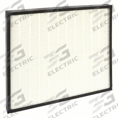 GRAINGER Minipleat Air Filter: 20 in x 24 in x 2 in, Synthetic, Plastic, No Header - MERV 15 Minipleat Air Filters
