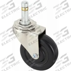 APPROVED VENDOR Stem Caster: Swivel, No Brake, 2 1/2 in Wheel Dia., 7/8 in Wheel Wd, Rubber, Rubber (MPN 429H16). Key specifications — attr1111099: APPROVED VENDOR; attr1111095: Black; attr1176855: Swivel.