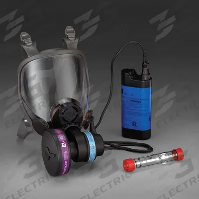 PAPR System: Full Facepiece, Mask-Mount, M - 3M Powerflow General Purpose PAPR Systems