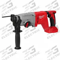 MILWAUKEE Rotary Hammer: D-Handle, 18V DC, SDS-Plus, 2 1/2 in max, (1) Bare Tool, 1.95 ft-lb (MPN 2613-20). Key specifications — attr113828: 1.95 ft-lb; attr113858: 18V DC; attr113796: MILWAUKEE; attr113808: 0 bpm to 4,580 bpm; attr113803: No; attr113838: Hammer Only; attr113809: Yes; attr113815: (1) Bare Tool.
