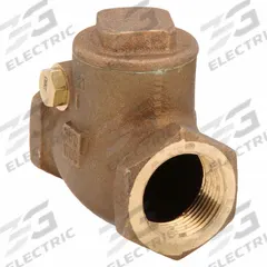 MILWAUKEE VALVE Low Lead Swing Check Valve: Swing, Inline Valve Body, 1 in Pipe Size, FNPT x FNPT (MPN UP509 1). Key specifications — Brand: MILWAUKEE VALVE.