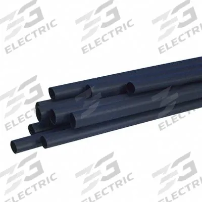 3M Heat Shrink Tubing: 1.5 in I.D. Before Shrinking, 0.75 in I.D. After Shrinking - Standard Heat Shrink Tubing