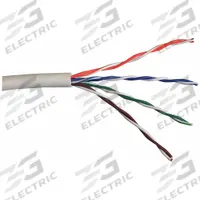 CAROL Category Cable: 14 pF/ft Max Capacitance, 1,000 ft Cable Lg, 24 AWG, Plenum, White, PVC, Std (MPN CP5.30.02). Key specifications — Conductor Gauge: 24 AWG; Jacket Material: PVC; Brand: CAROL; Pairs Separation: Standard.