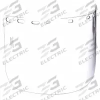 BULLARD Face Shield Visor: 15 in Overall Wd, 8 in Overall Ht, 0.06 in Overall Thick, Clear, Uncoated (MPN 860T). Key specifications — Material: Polyethylene; Brand: BULLARD; Compatible Grainger Part Number: 3NMD1.