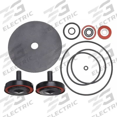 Watts Backflow Preventer Repair Kit: Complete Rubber Parts Kit, 6LL73, 009QT - Repair Kits & Parts for Watts Backflow Preventers