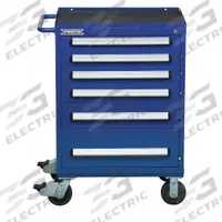 PROTO Rolling Tool Cabinet: Blue / Blue Drawer, 30 in W x 21 3/8 in D x 42 1/2 in H, 6 Drawers (MPN J563042-6BL). Key specifications — Brand: PROTO.