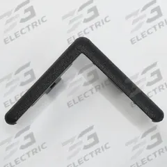 ACROVYN End Cap: End Cap, PETG, Black, 3 in Leg Wd, 1/4 in Overall Ht, For 90° Angle, 0.25 in Thick (MPN SM20CAP108N). Key specifications — Brand: ACROVYN; Color: Black; Product Type: End Cap.