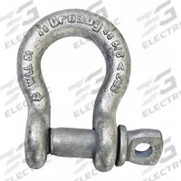CROSBY Anchor Shackle: Anchor Shackle, 19,000 lb Working Load Limit, 1 7/16 in Wd Between Eyes (MPN 1017560). Key specifications — Body Color: Silver; Brand: CROSBY.