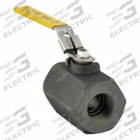 APOLLO Manual Two-Way Ball Valve: 1 1/2 in, Carbon Steel, Straight, FNPT x FNPT, Full Port Ball Port (MPN 7210727A). Key specifications — Ball Material: Steel; Brand: APOLLO; Stem Material: A108 Carbon Steel; Handle: Locking Lever.