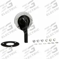 SQUARE D Handle Assembly: Handle Assembly, 2/3 Poles, 3 in Black Handle (MPN 9421LH3). Key specifications — For Use With: PowerPact(R) H and J Circuit Breakers; Number of Poles: 3; Includes: 3 in Black Handle; Brand: SQUARE D; Accessory Type: Handle Assembly.