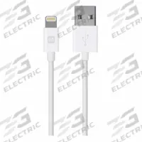MONOPRICE USB Cable: Lightning End 1, Type A End 2, White, 10 ft Lg, USB Cable (MPN 12842). Key specifications — End 1 Connection Type: Lightning; Color: White; Brand: MONOPRICE; Product Type: USB Cable; End 2 Connection Type: Type A.