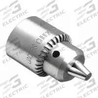 JACOBS Drill Chuck: JT1, 1/32 in to 1/4 in Capacity, K1M Key, SS, Ball Bearing (MPN JCM6626Z). Key specifications — attr1030288: JACOBS; attr1030284: JCM6626Z.